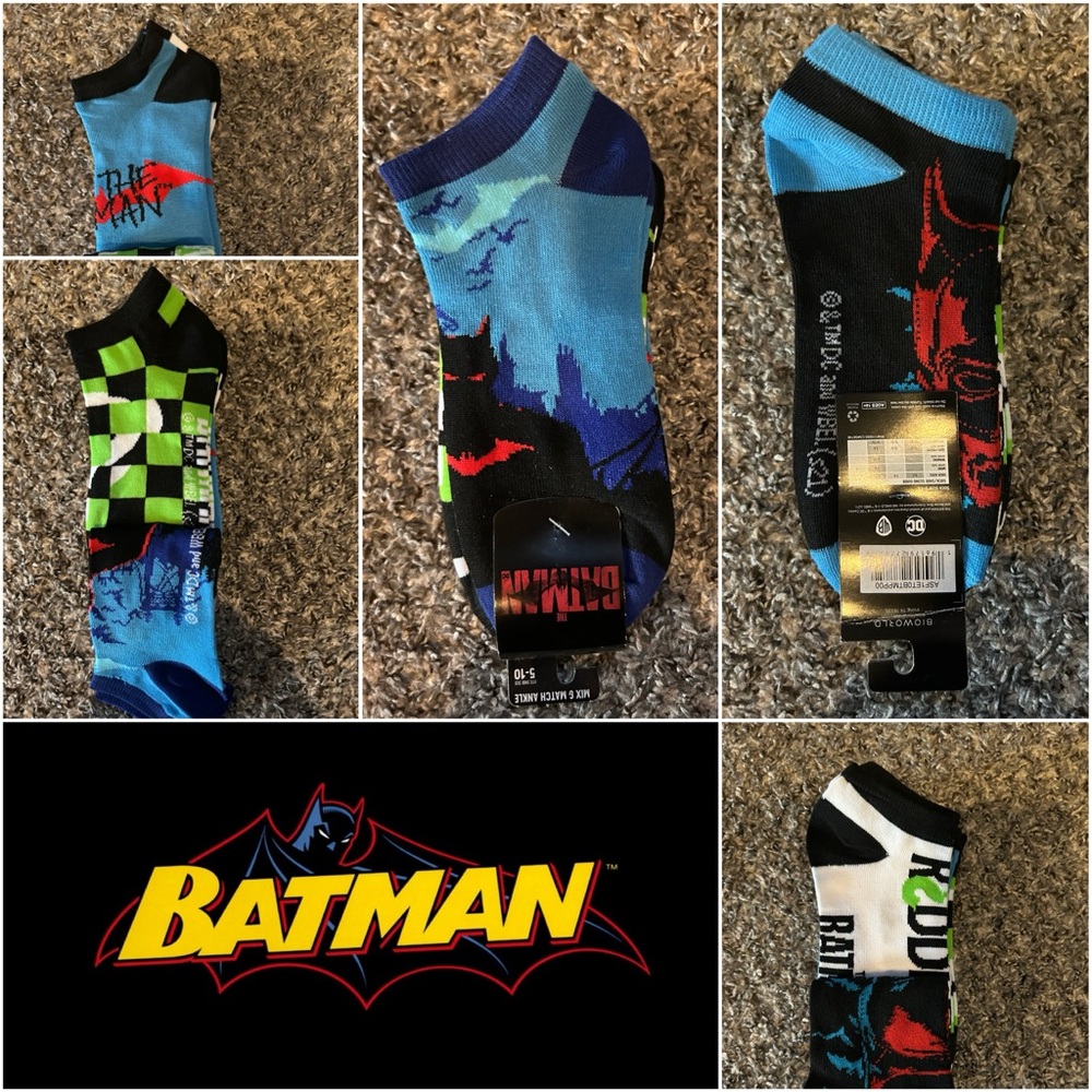 Batman Themed Sock Pack